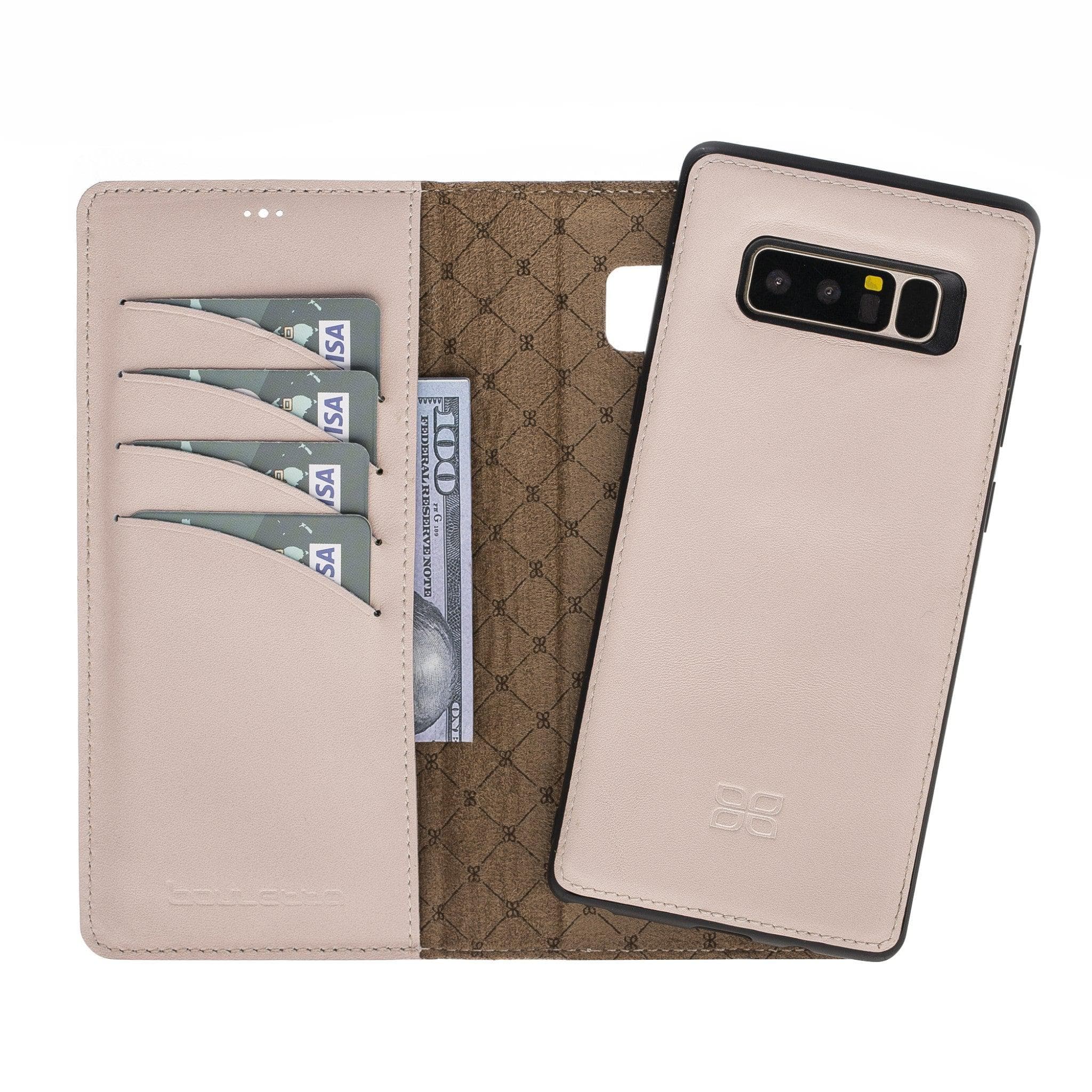 Samsung Galaxy Note 8 Series Genuine Leatjer Wallet Case