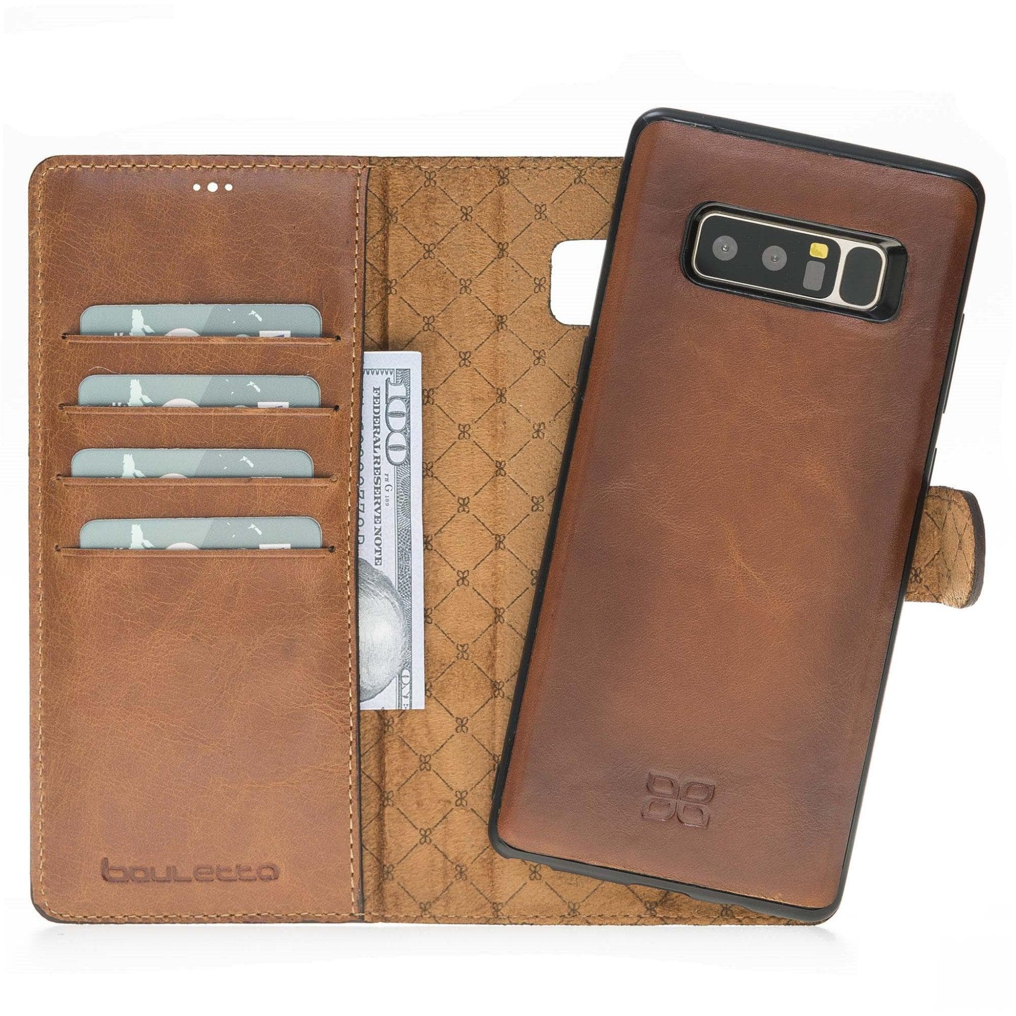 Samsung Galaxy Note 8 Series Genuine Leatjer Wallet Case