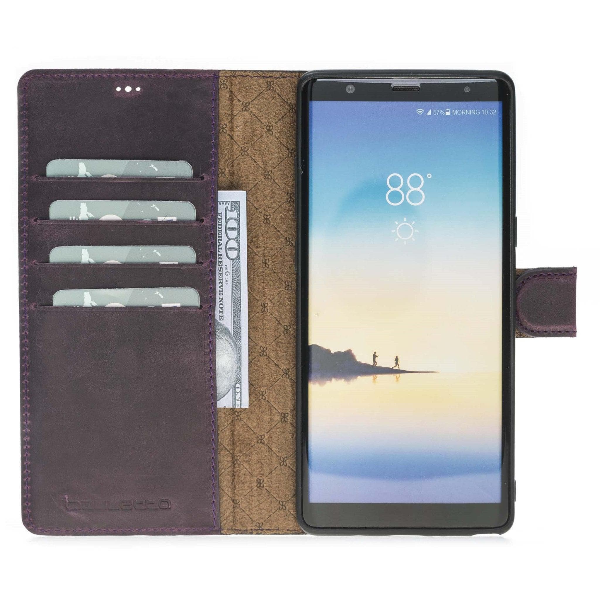 Samsung Galaxy Note 8 Series Genuine Leatjer Wallet Case