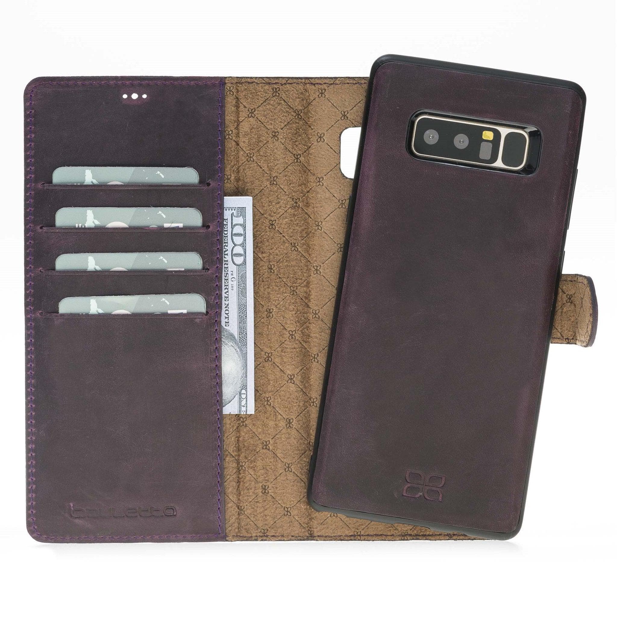 Samsung Galaxy Note 8 Series Genuine Leatjer Wallet Case
