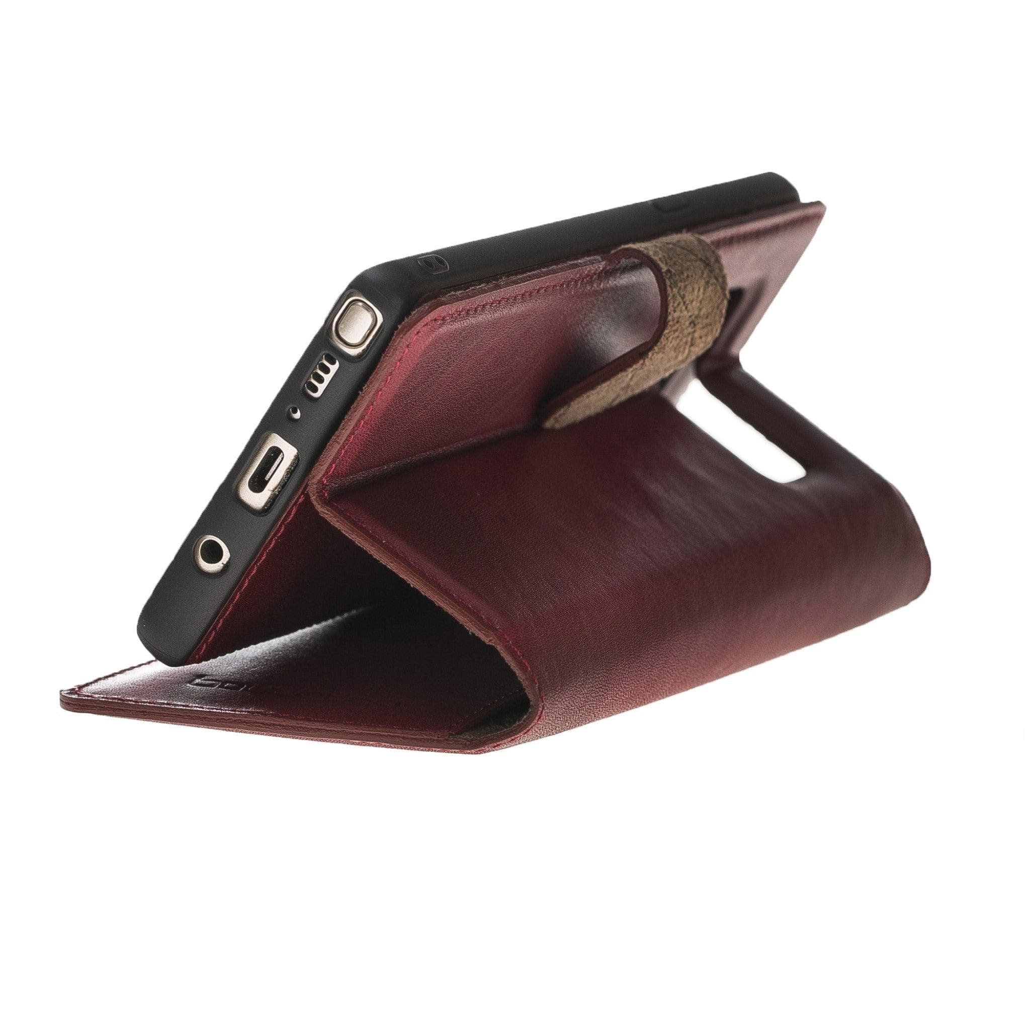 Samsung Galaxy Note 8 Series Genuine Leatjer Wallet Case