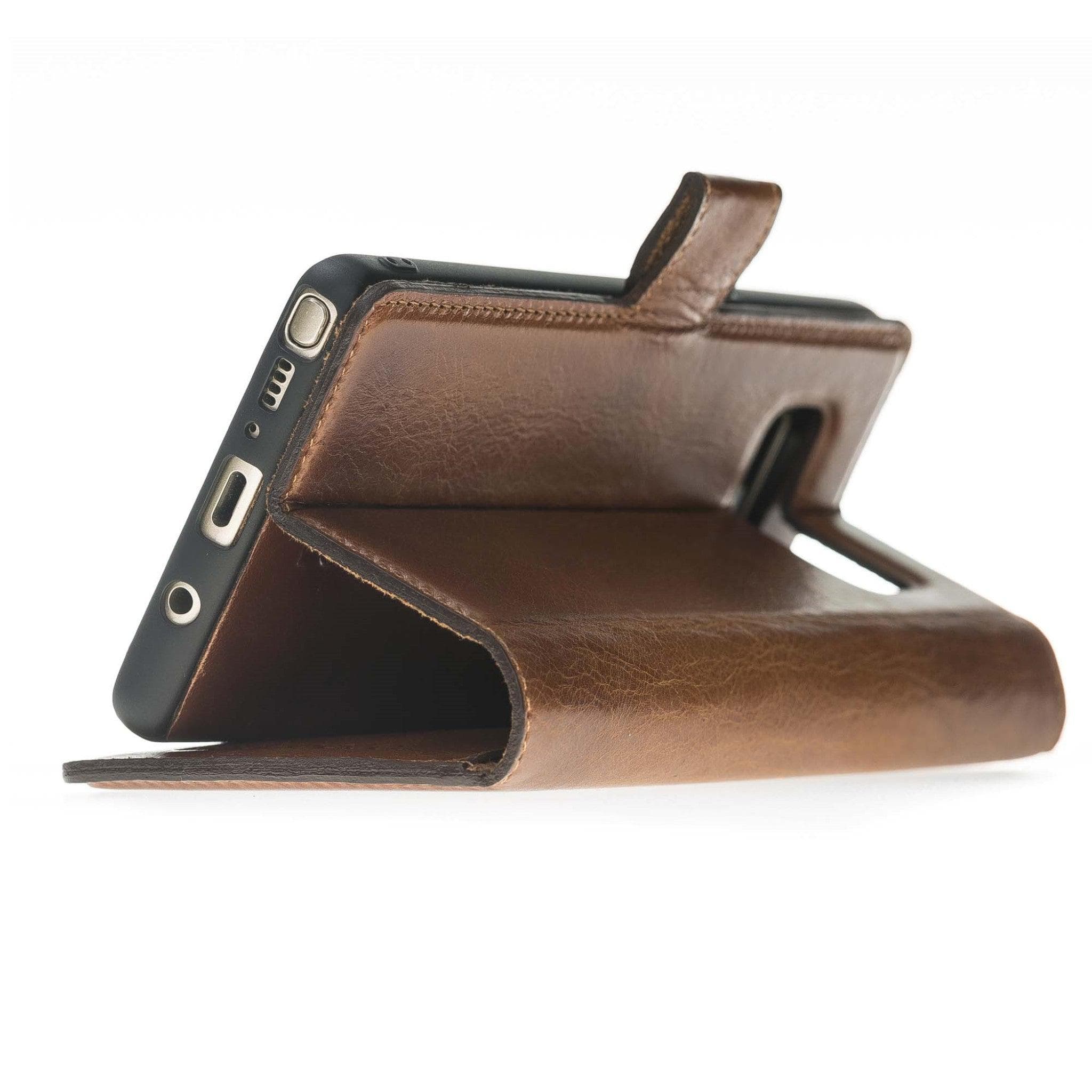 Samsung Galaxy Note 8 Series Genuine Leatjer Wallet Case
