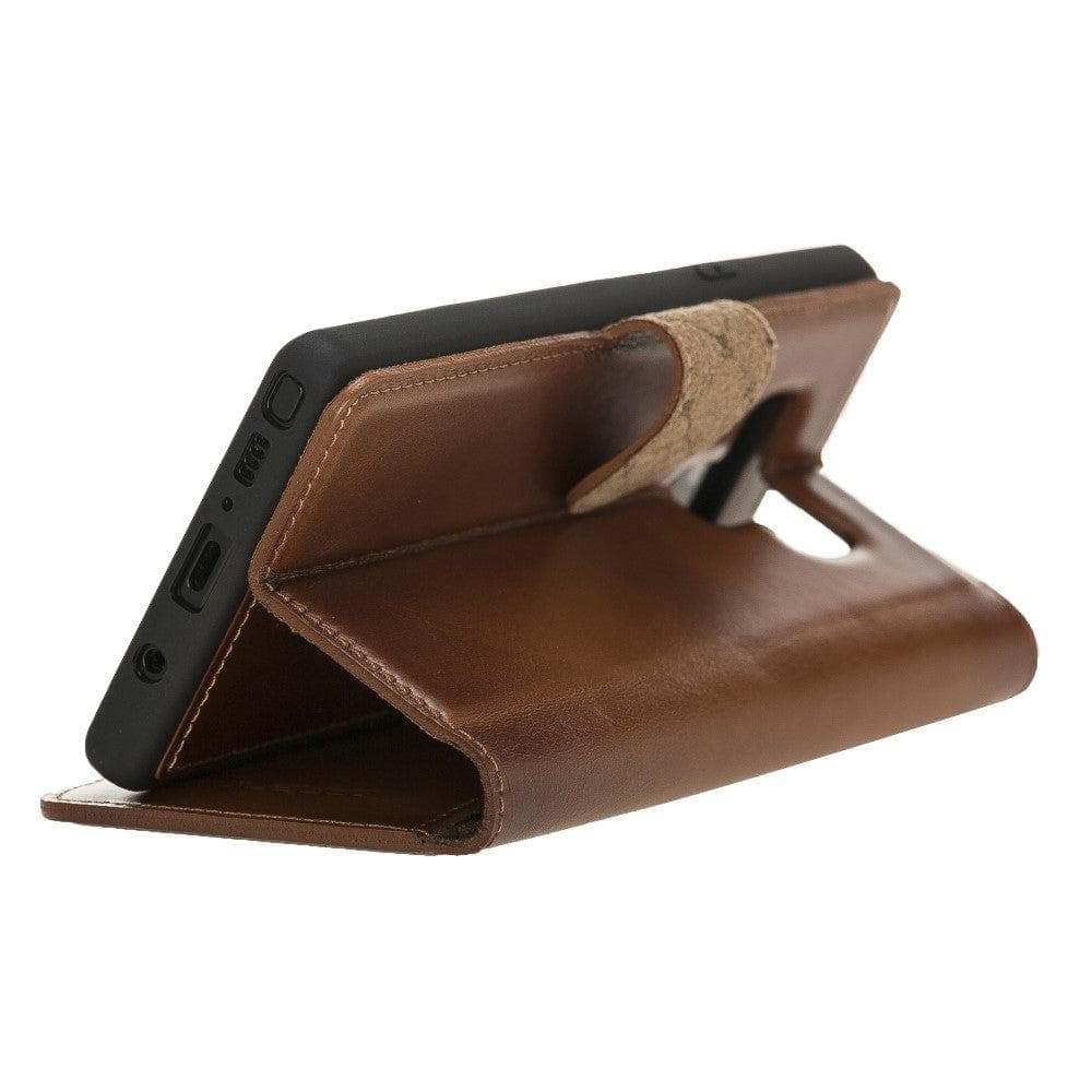 Samsung Galaxy Note 9 Series Genuine Leather Detachble Wallet Case