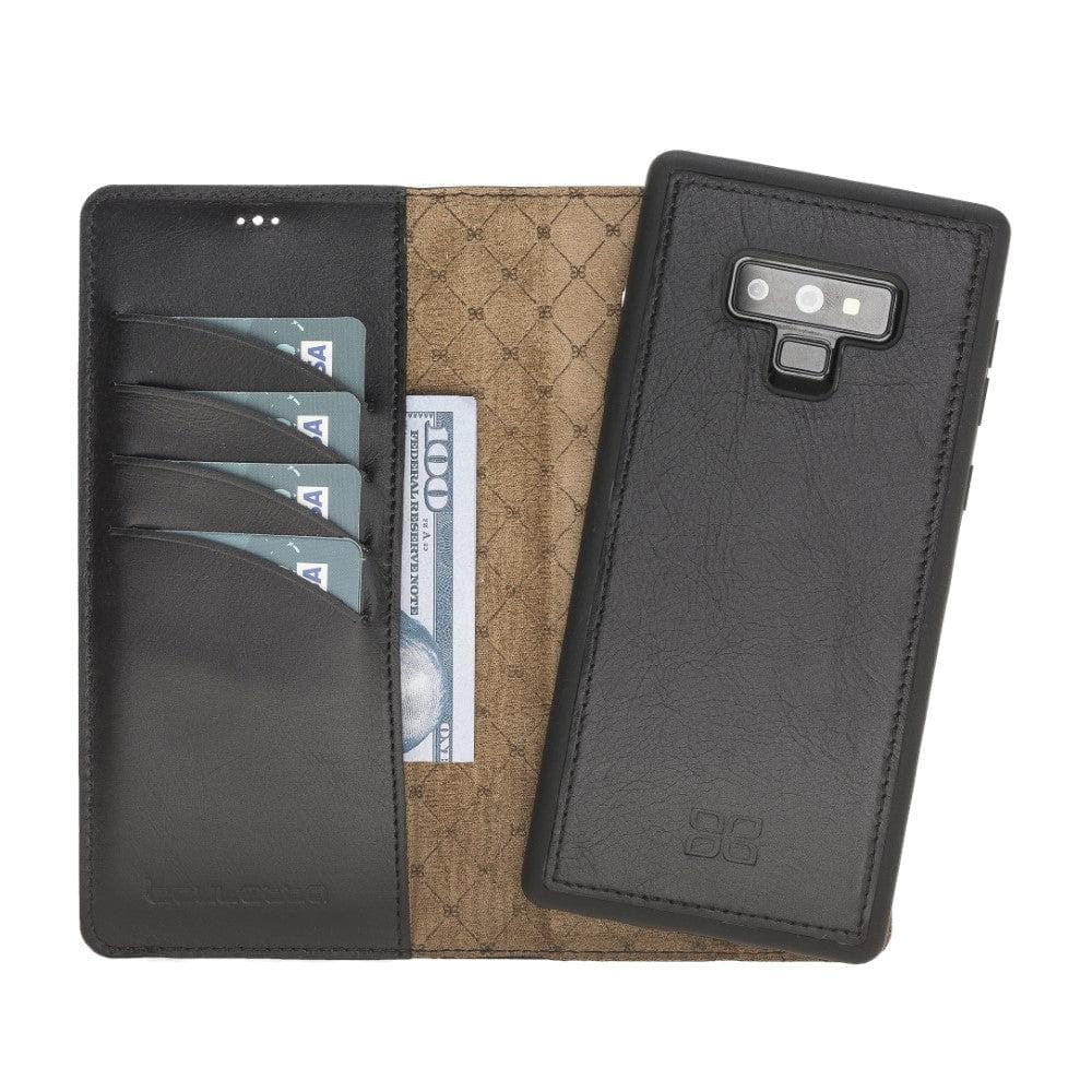 Samsung Galaxy Note 9 Series Genuine Leather Detachble Wallet Case