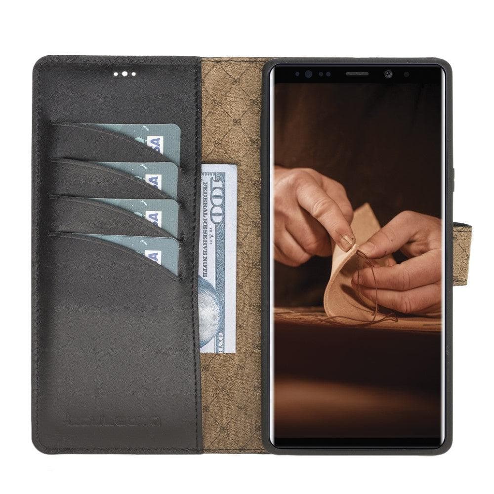 Samsung Galaxy Note 9 Series Genuine Leather Detachble Wallet Case