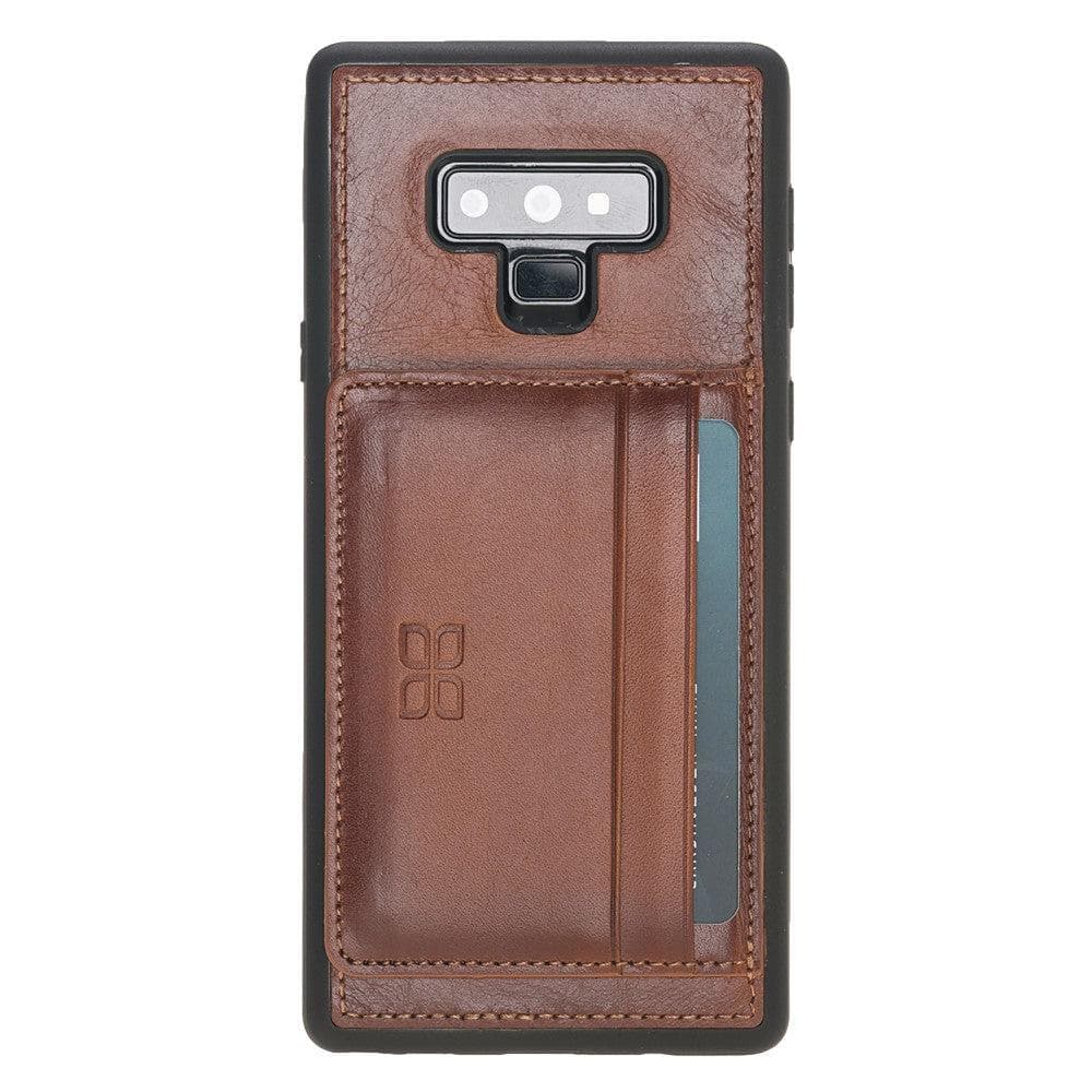 Samsung Galaxy Note 9 Series Genuine Leather Flexible Back Cover with Stand