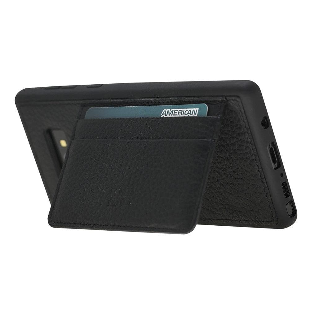 Samsung Galaxy Note 9 Series Genuine Leather Flexible Back Cover with Stand