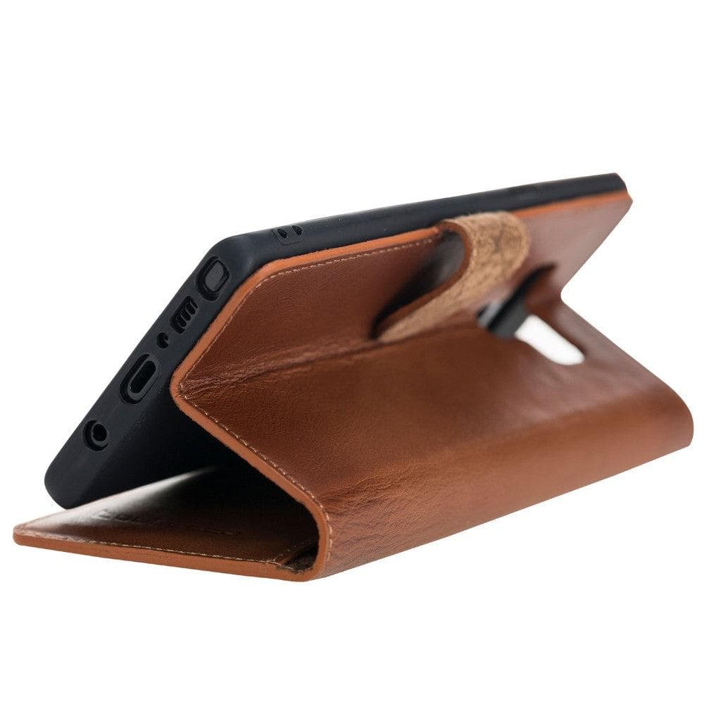 Samsung Galaxy Note 9 Series Genuine Leather Wallet Cover Folio Case