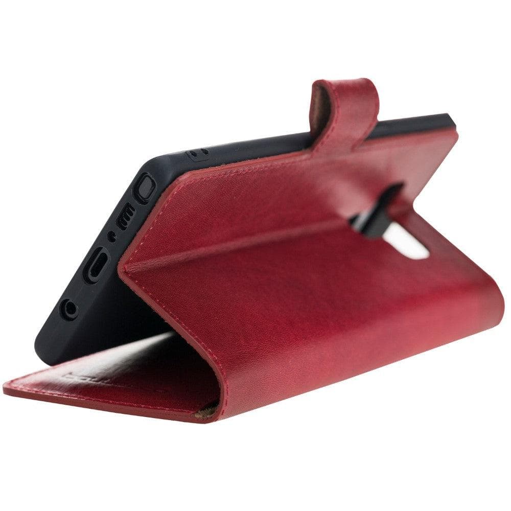 Samsung Galaxy Note 9 Series Genuine Leather Wallet Cover Folio Case