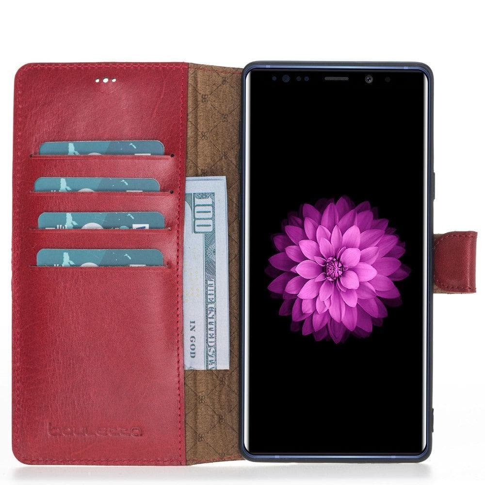 Samsung Galaxy Note 9 Series Genuine Leather Wallet Cover Folio Case