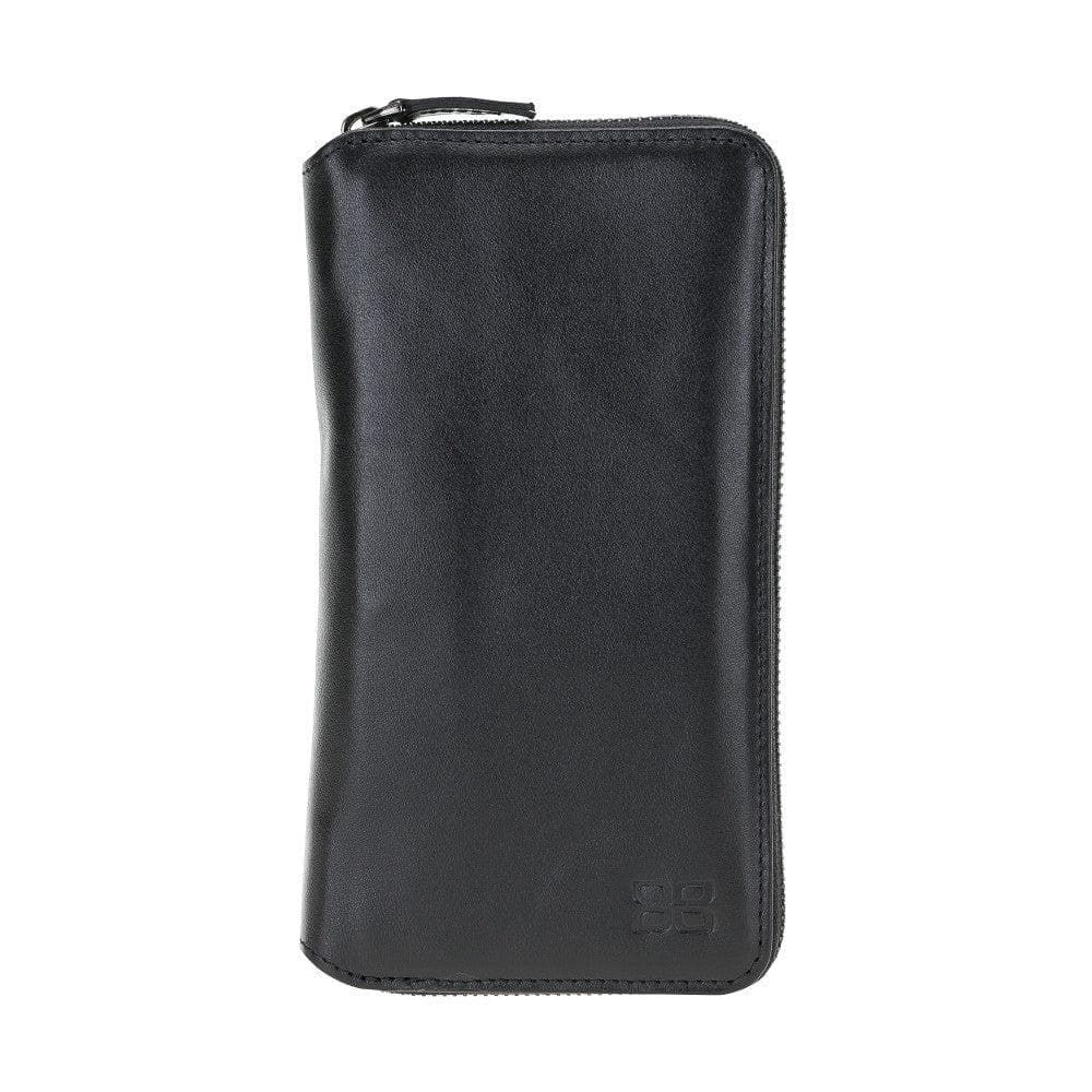 Samsung Galaxy S10 Series Genuine Leather Pounch Magnetic Wallet Case