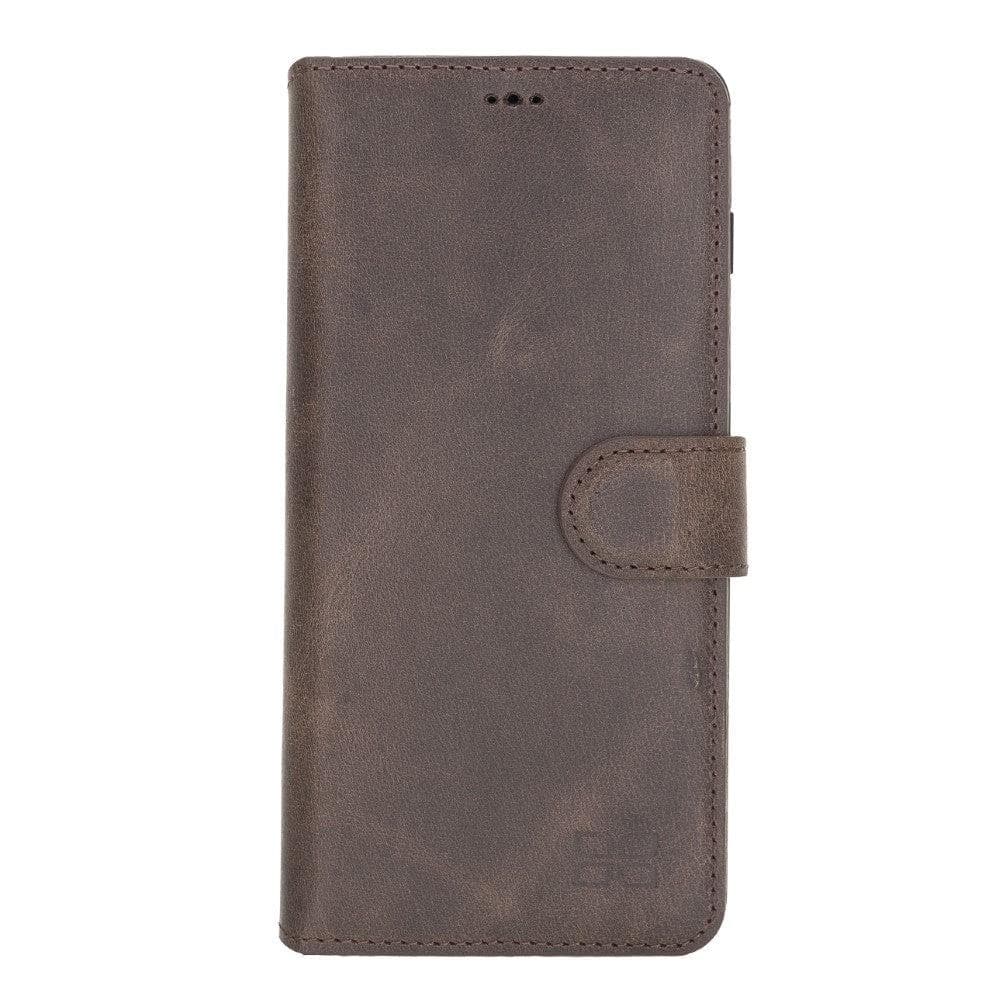 Samsung Galaxy S10 Series Genuine Leather Wallet Cover Folio Case