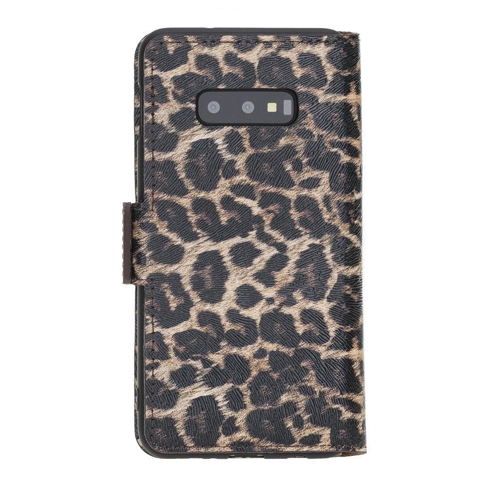 Samsung Galaxy S10 Series Genuine Leather Wallet Cover Folio Case