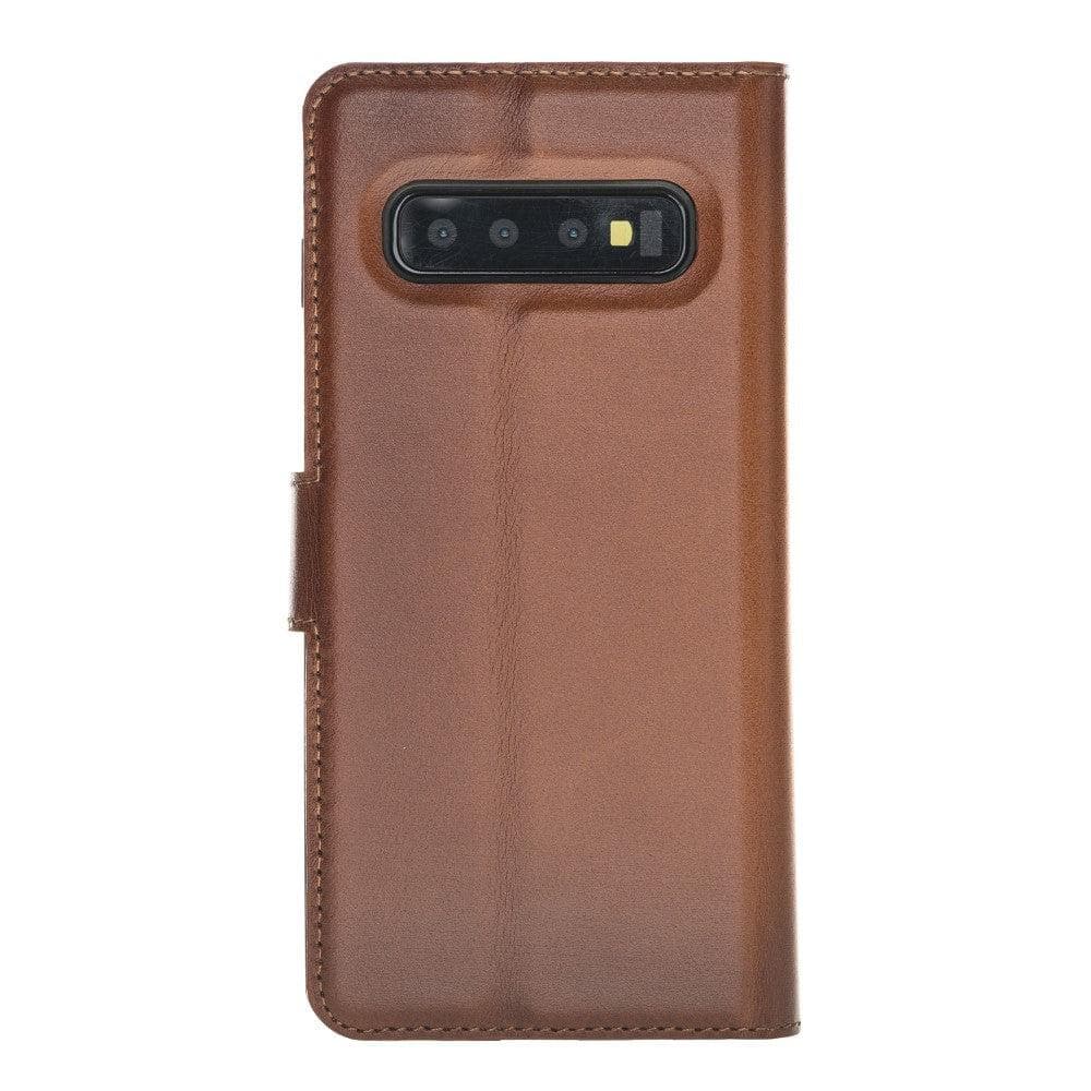 Samsung Galaxy S10 Series Genuine Leather Detachble Wallet Case