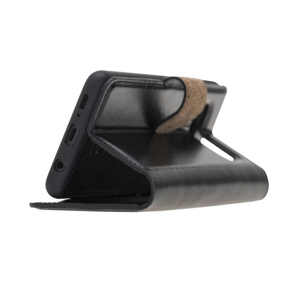 Samsung Galaxy S10 Series Genuine Leather Detachble Wallet Case