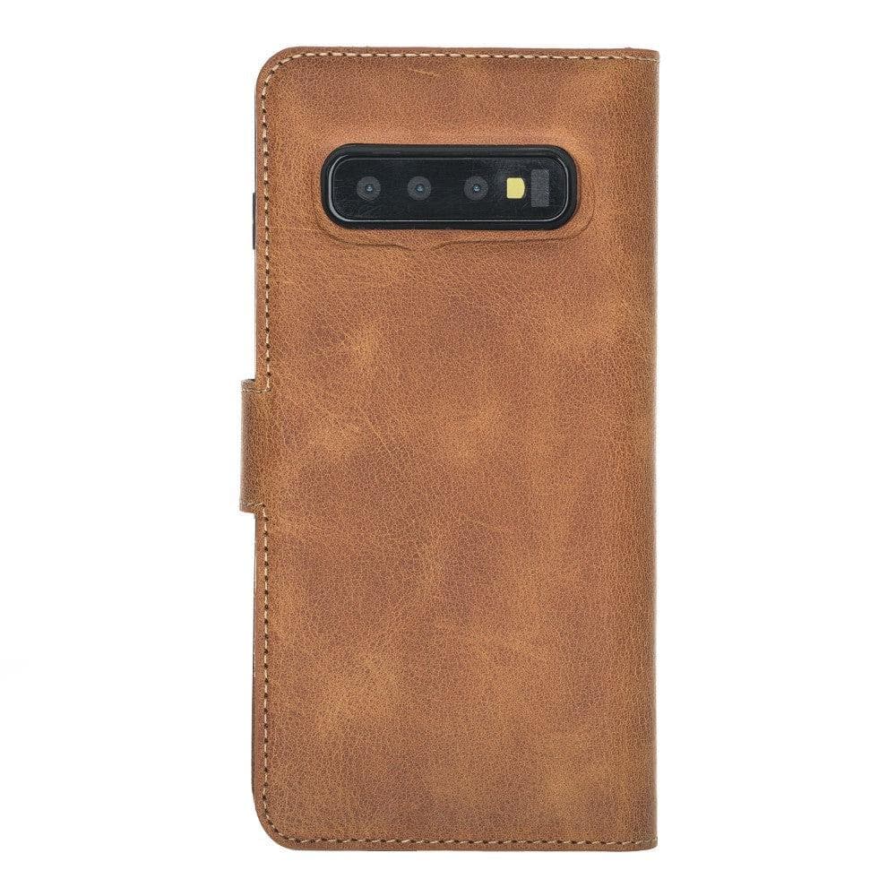 Samsung Galaxy S10 Series Genuine Leather Detachble Wallet Case