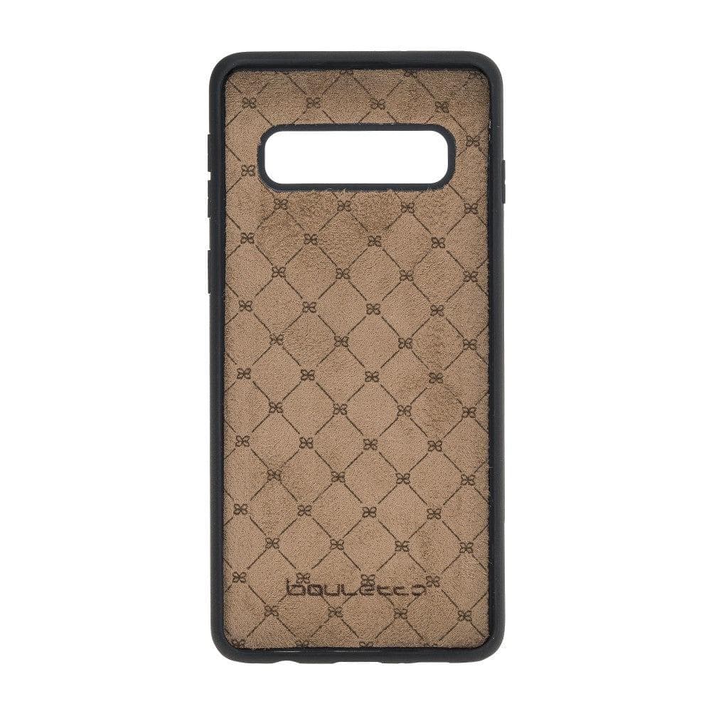 Samsung Galaxy S10 Series GEnuine Leather Flex Cover With Card Holder Case