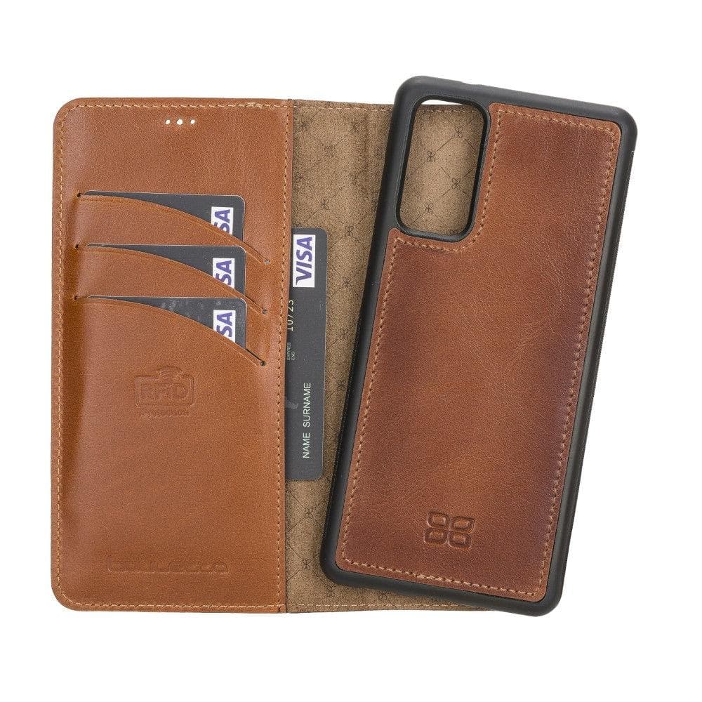 Samsung Galaxy S20 FE Series Genuine Leather Wallet Case