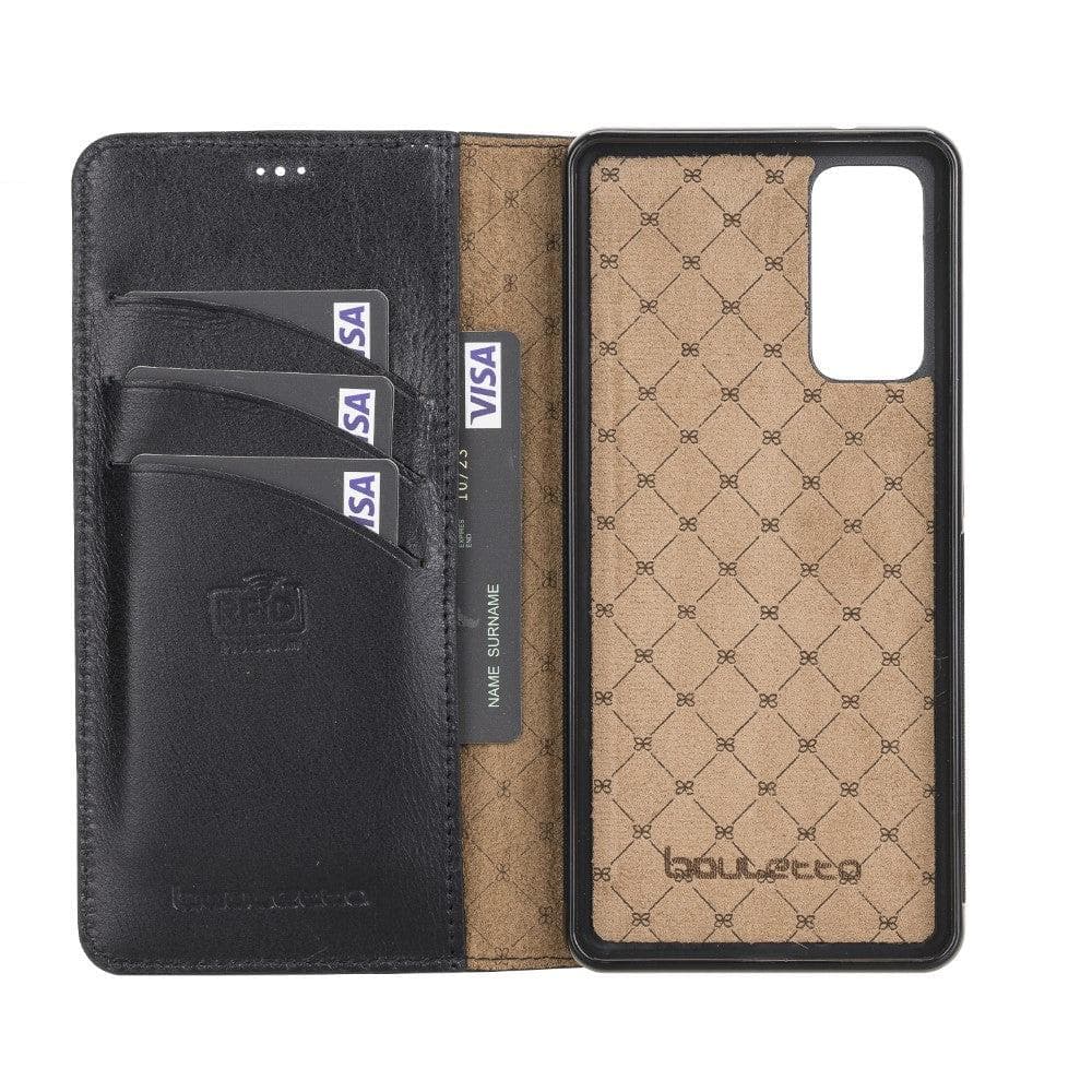 Samsung Galaxy S20 FE Series Genuine Leather Wallet Case