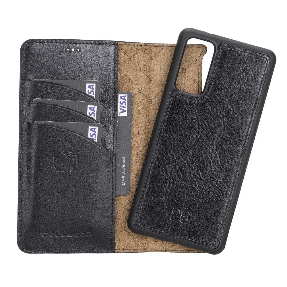 Samsung Galaxy S20 FE Series Genuine Leather Wallet Case