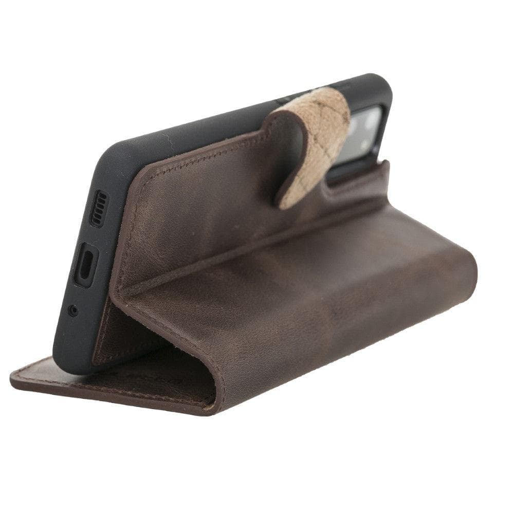 Samsung Galaxy S20 FE Series Genuine Leather Wallet Case