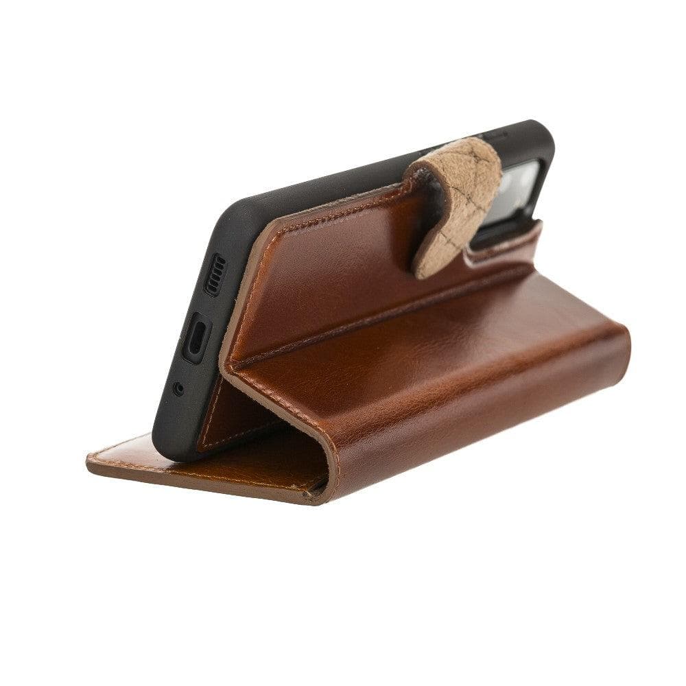 Étui portefeuille en cuir pour Samsung Galaxy S20