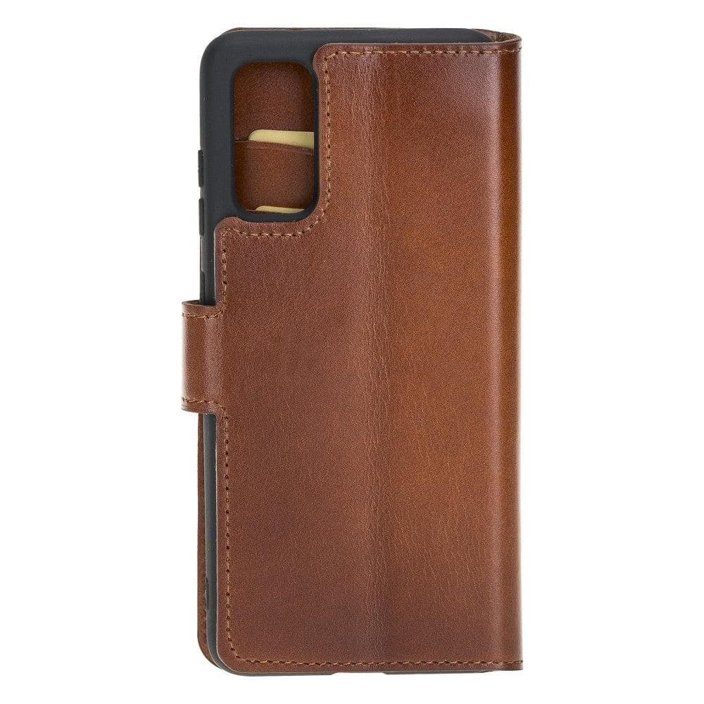 Samsung Galaxy S20 Series Genuine Leather Wallet Folio Case