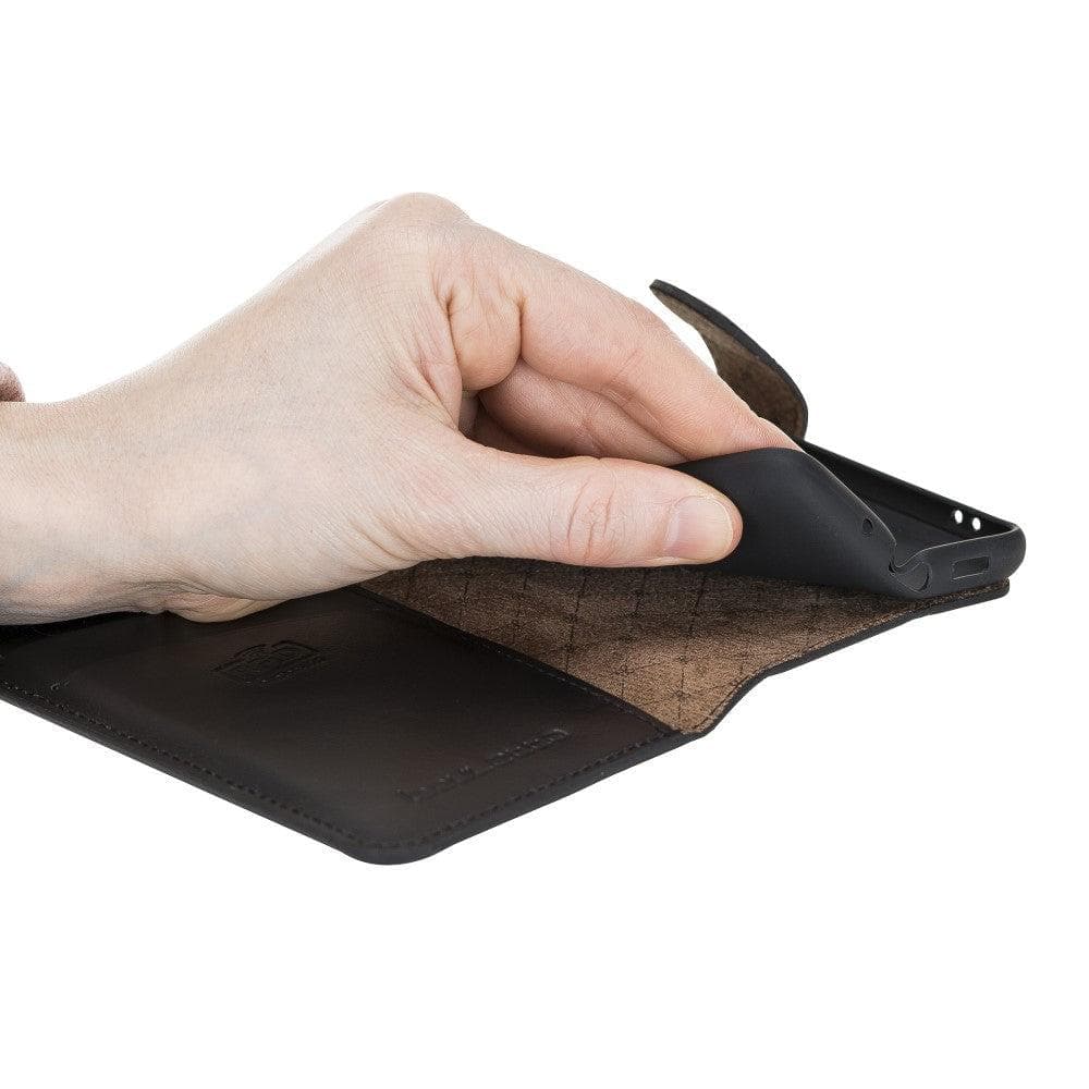 Samsung Galaxy S20 Series Genuine Leather Wallet Folio Case