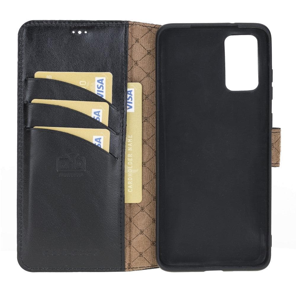 Samsung Galaxy S20 Series Genuine Leather Wallet Folio Case