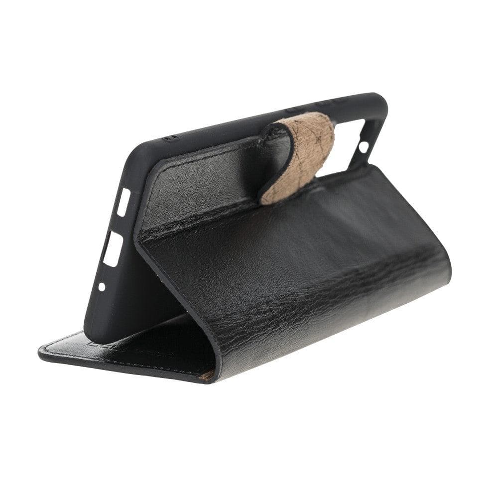 Samsung Galaxy S20 Series Genuine Leather Wallet Folio Case