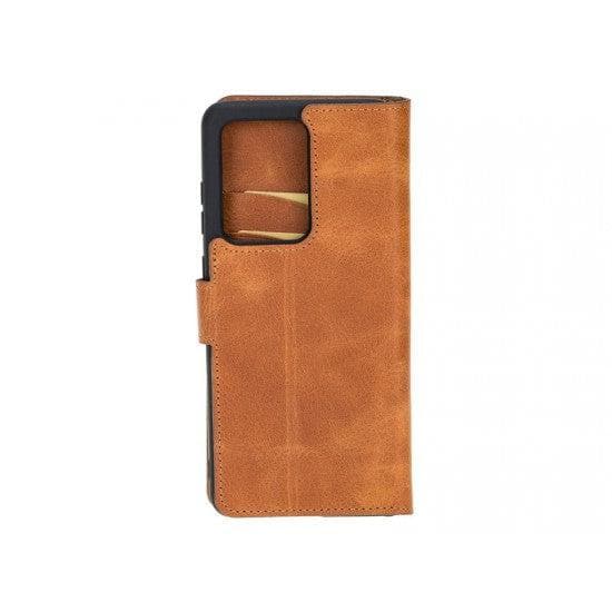 Samsung Galaxy S20 Series Genuine Leather Wallet Folio Case