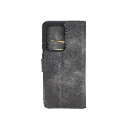 Samsung Galaxy S20 Series Genuine Leather Wallet Folio Case