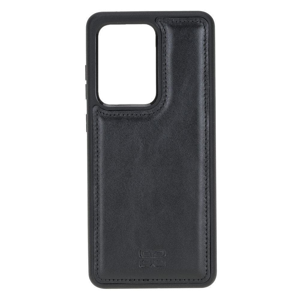 Samsung Galaxy S20 Series Genuine Leather Pouch Magnetic Wallet Case