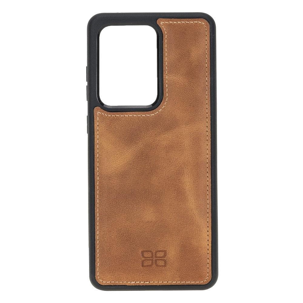 Samsung Galaxy S20 Series Genuine Leather Pouch Magnetic Wallet Case