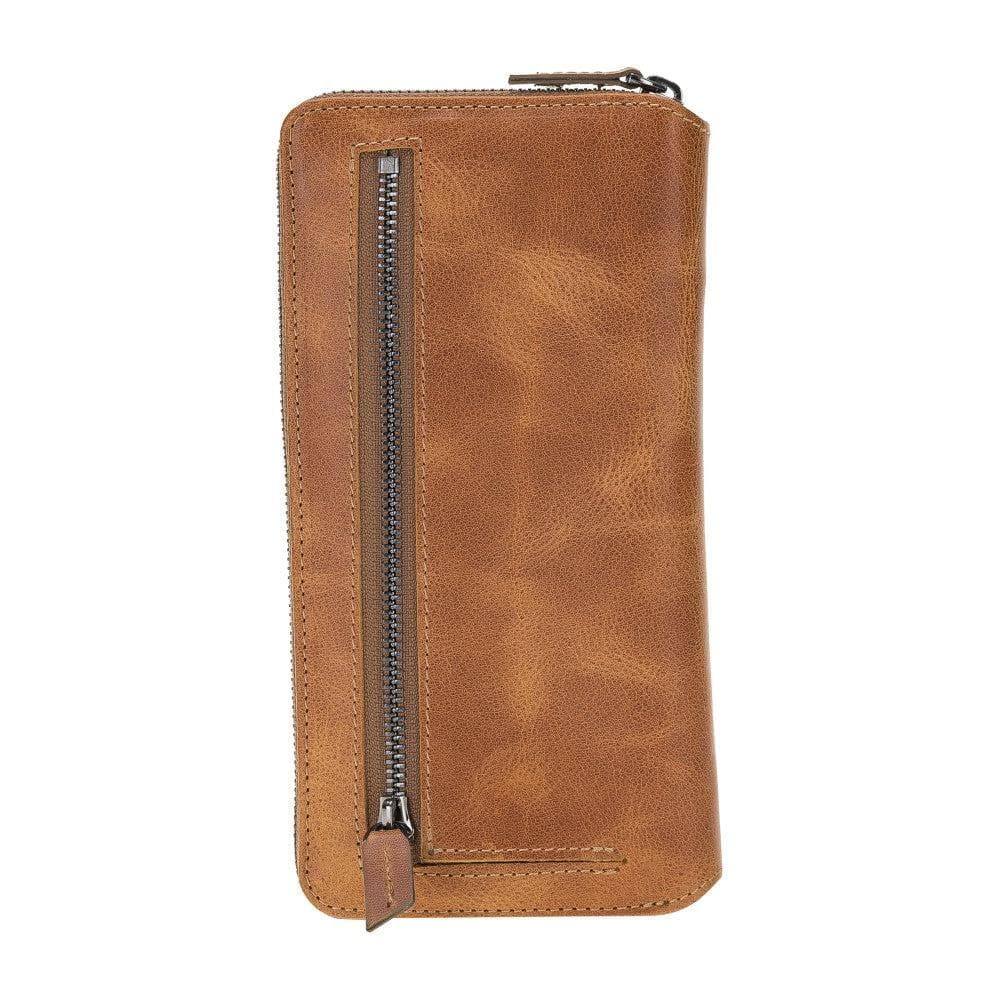 Samsung Galaxy S20 Series Genuine Leather Pouch Magnetic Wallet Case