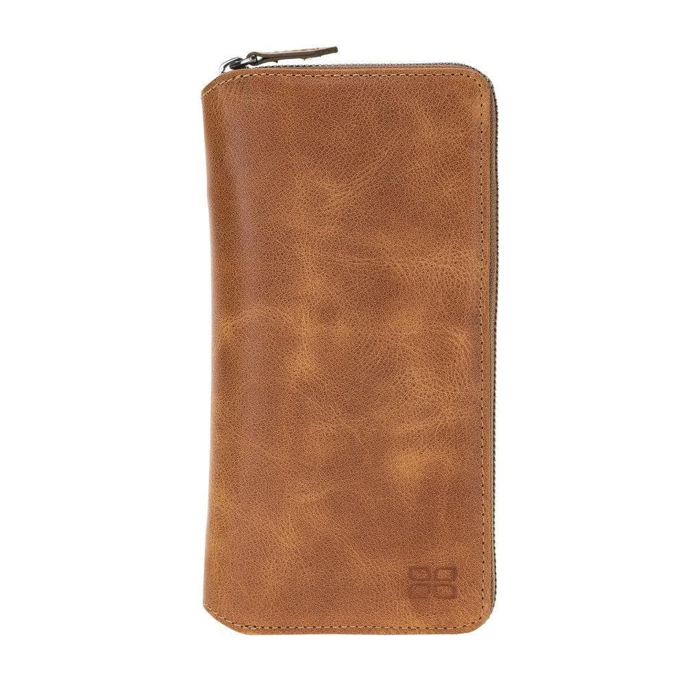 Samsung Galaxy S20 Series Genuine Leather Pouch Magnetic Wallet Case