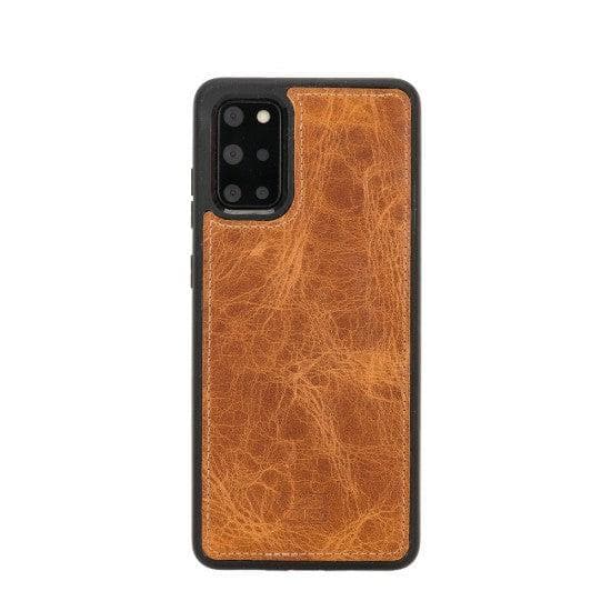 Samsung Galaxy S20 Series Genuine Leather Pouch Magnetic Wallet Case