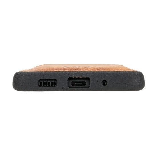 Samsung Galaxy S20 Series Genuine Leather Pouch Magnetic Wallet Case