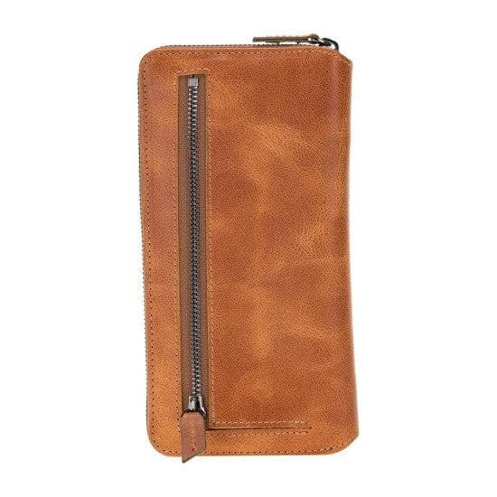 Samsung Galaxy S20 Series Genuine Leather Pouch Magnetic Wallet Case