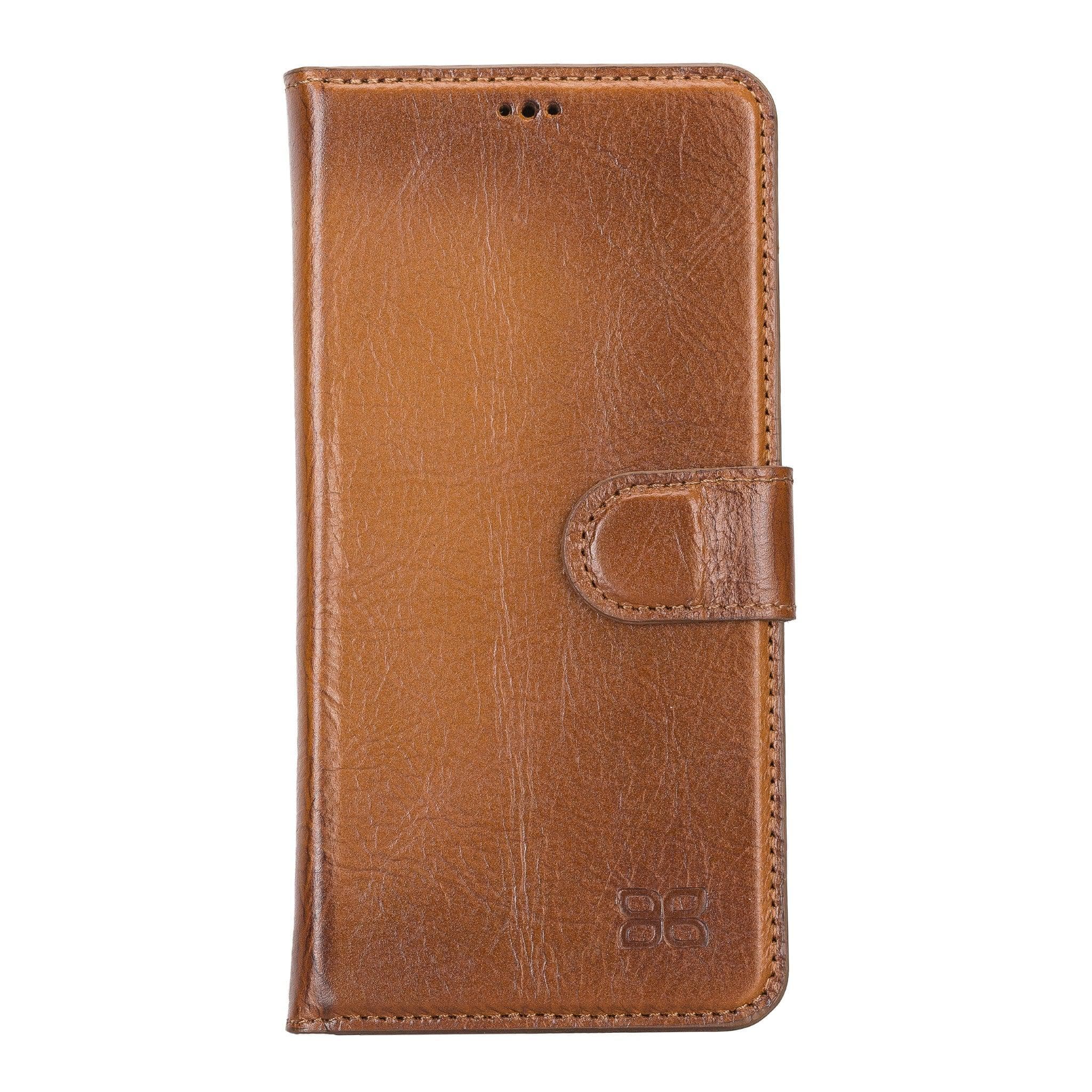 Samsung Galaxy S21 FE (Fan Edition) Genuine Leather Detachble Wallet Case