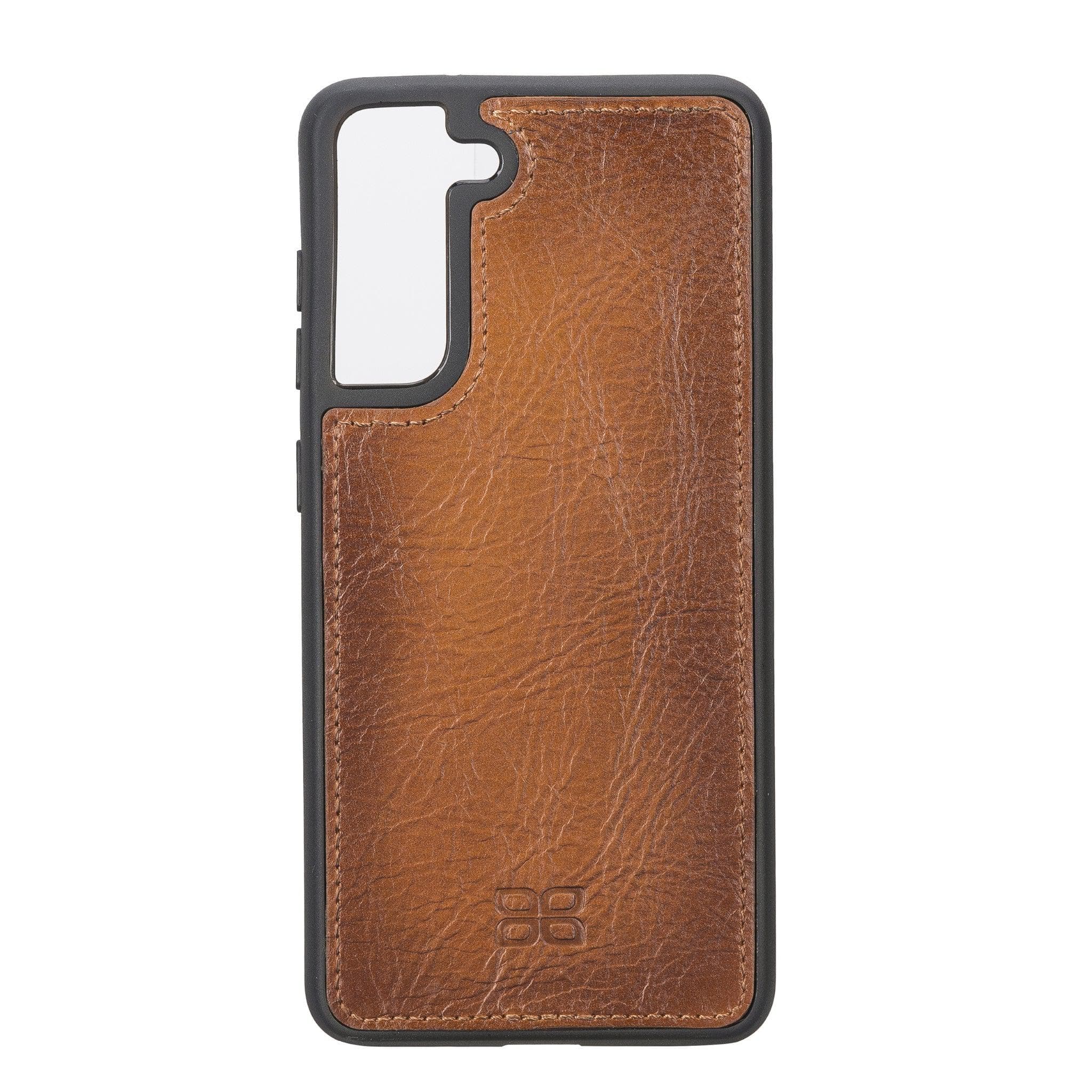 Samsung Galaxy S21 FE (Fan Edition) Genuine Leather Detachble Wallet Case