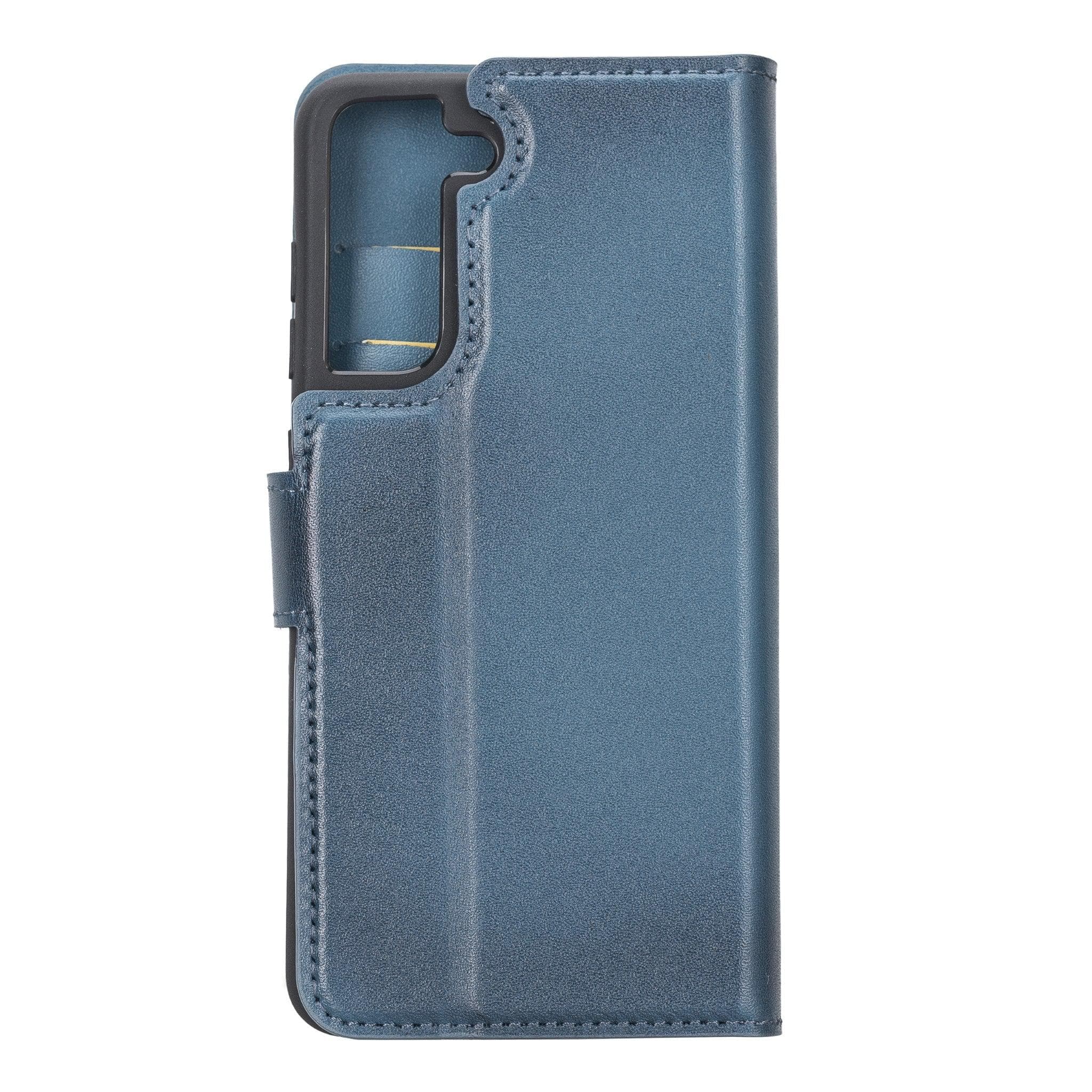 Samsung Galaxy S21 FE (Fan Edition) Genuine Leather Detachble Wallet Case
