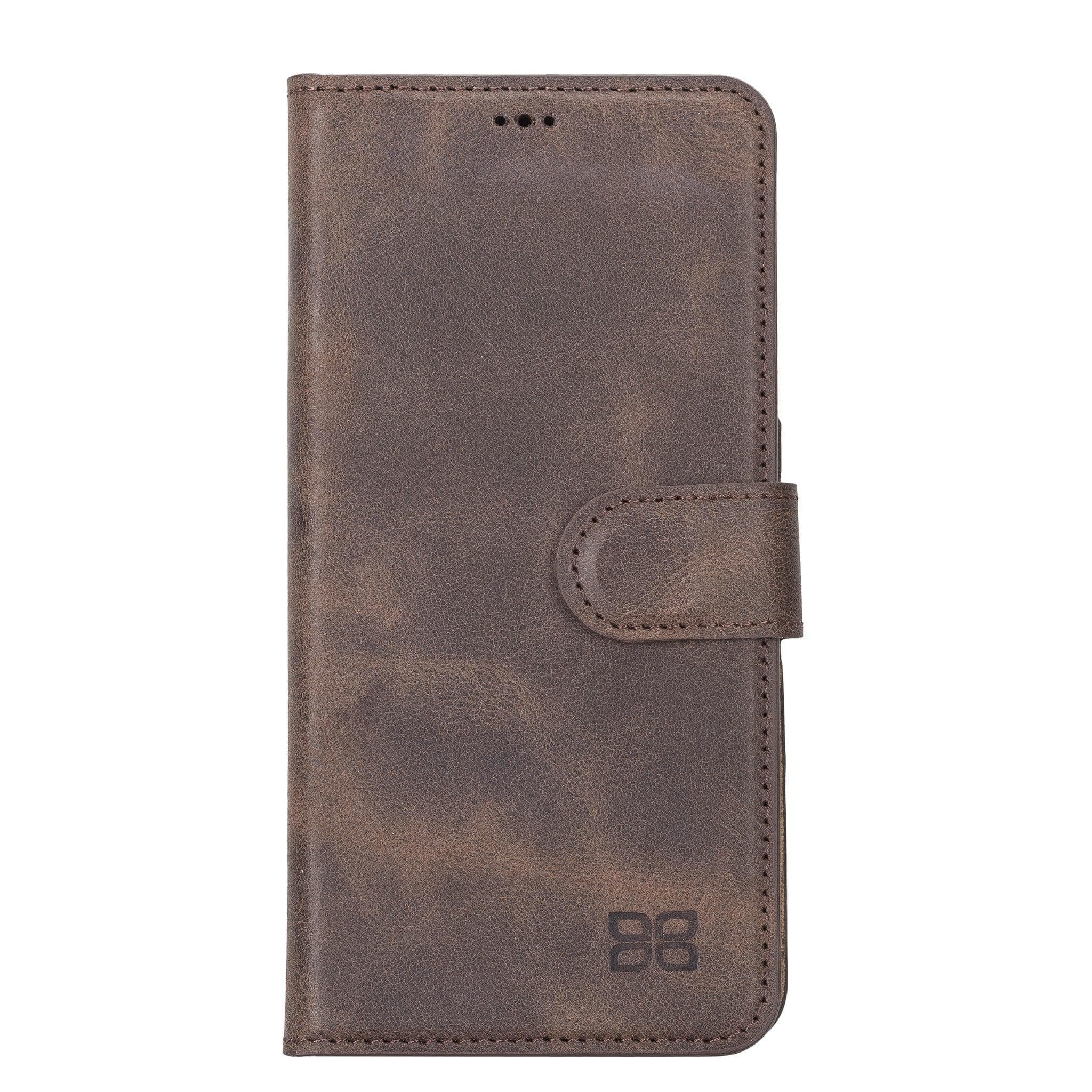 Samsung Galaxy S21 FE (Fan Edition) Genuine Leather Detachble Wallet Case