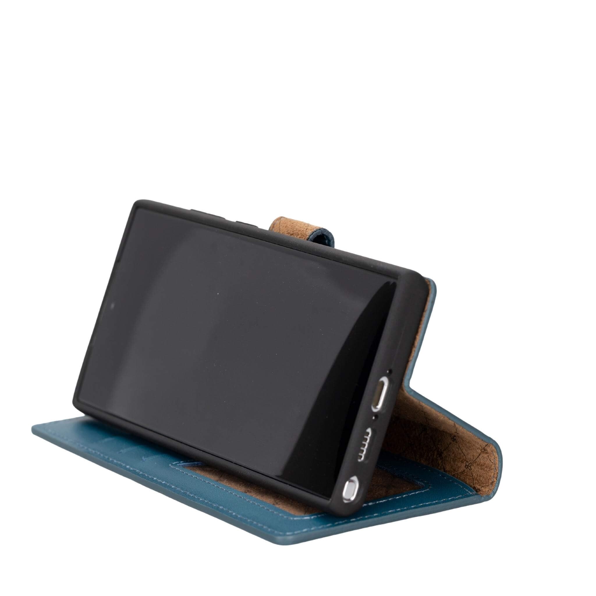 Samsung Galaxy S23 Series Genuine Leather Wallet Cases