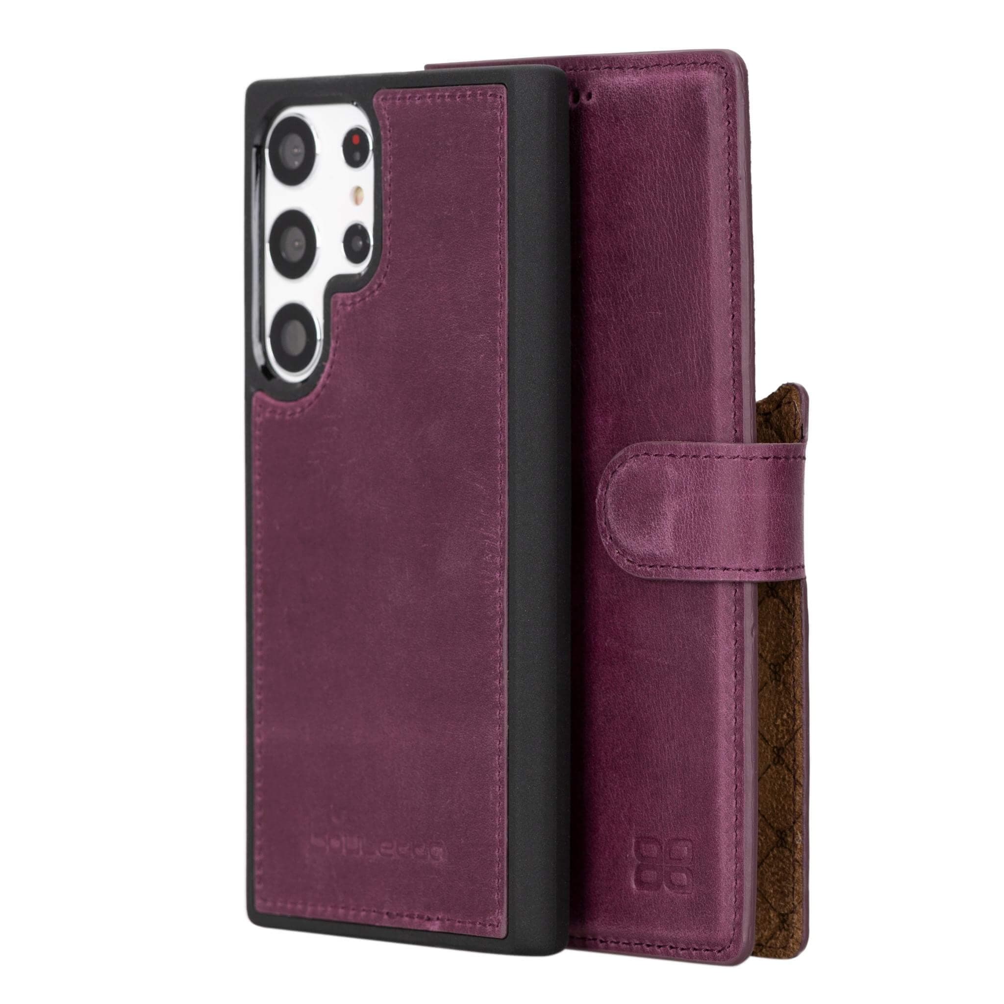 Samsung Galaxy S23 Series Genuine Leather Wallet Cases