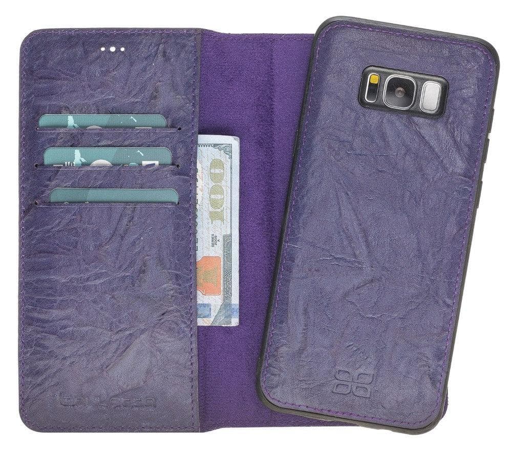 Samsung Galaxy S8 Series Genuine Leather Detachble Magic Wallet Case