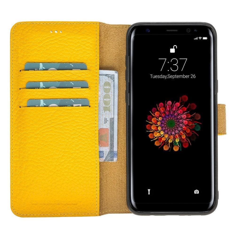 Samsung Galaxy S8 Series Genuine Leather Detachble Magic Wallet Case