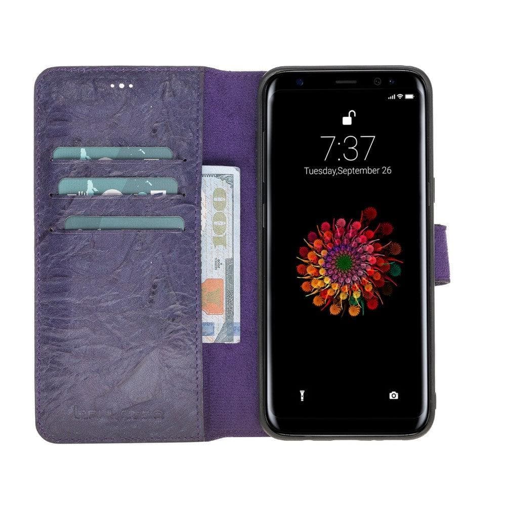 Samsung Galaxy S8 Series Genuine Leather Detachble Magic Wallet Case