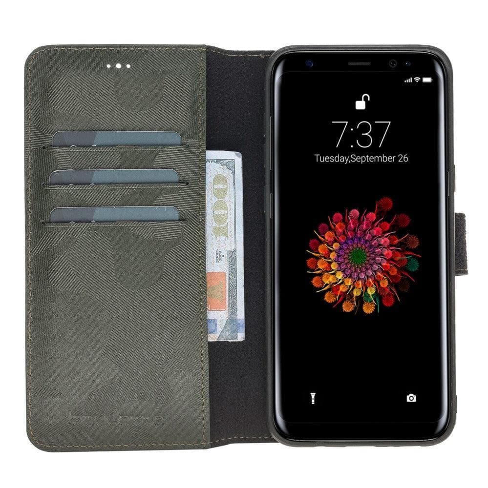 Samsung Galaxy S8 Series Genuine Leather Detachble Magic Wallet Case