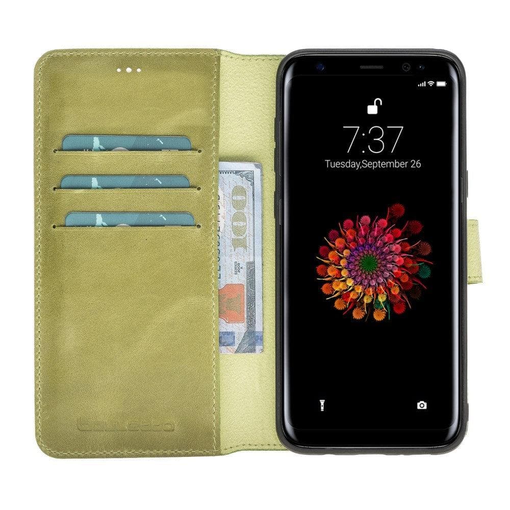 Samsung Galaxy S8 Series Genuine Leather Detachble Magic Wallet Case